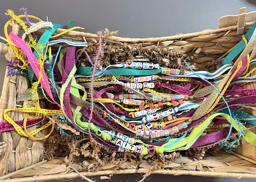 Ribbon Bead Bracelet
